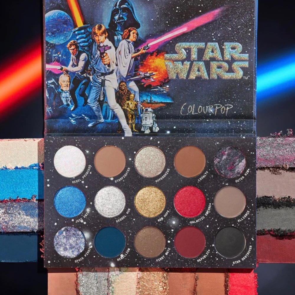 Colourpop X Star Wars Pressed Pigment Palette-NIB